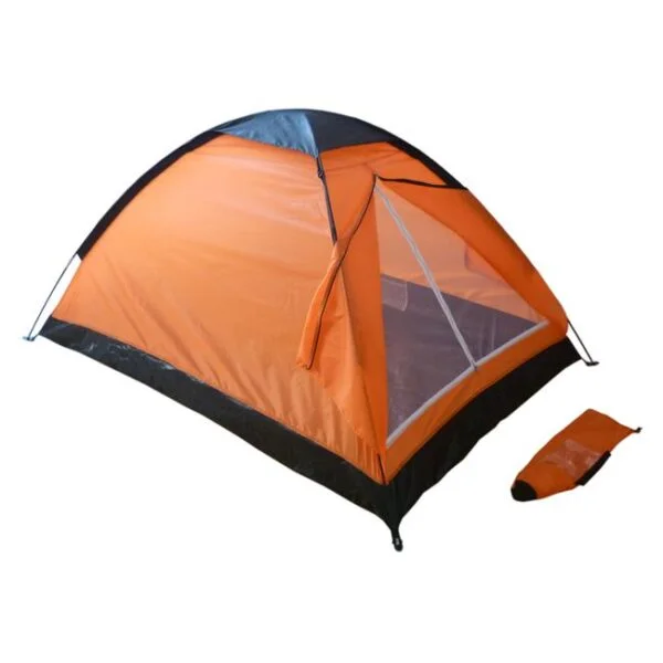 Cort pentru Camping, 2 persoane, Impermeabil, Protectie UV 50+, 200x140x100cm, CC-2P-I-PUV50-01