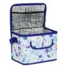 Geanta Izoterma, Alba cu Albatru, Model Scoic, 32x20x24cm, 14 Litri, GI-AAMS-14L-02 - imagine 2