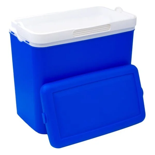 Lada Frigorifica pentru Plaja sau Camping, Albastra, 24 Litri, 38x21x37cm, LFPC-A24L-03 - imagine 3