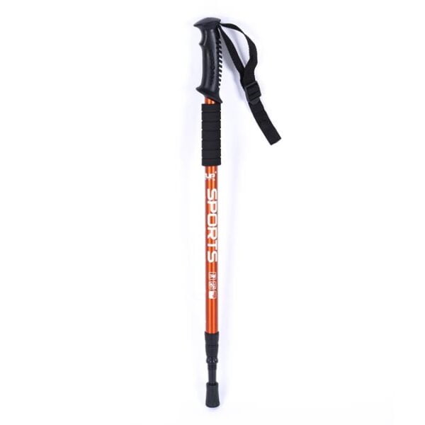 Bat trekking, Extensibil, Portocaliu - Negru, 135 cm, BT-E-PN-01, 01