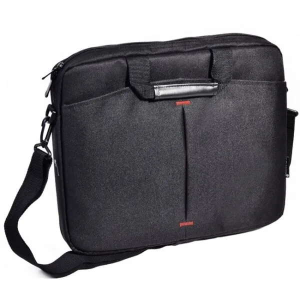 Geanta Laptop, 15.6", Neagra Rosie, GL-NR-03