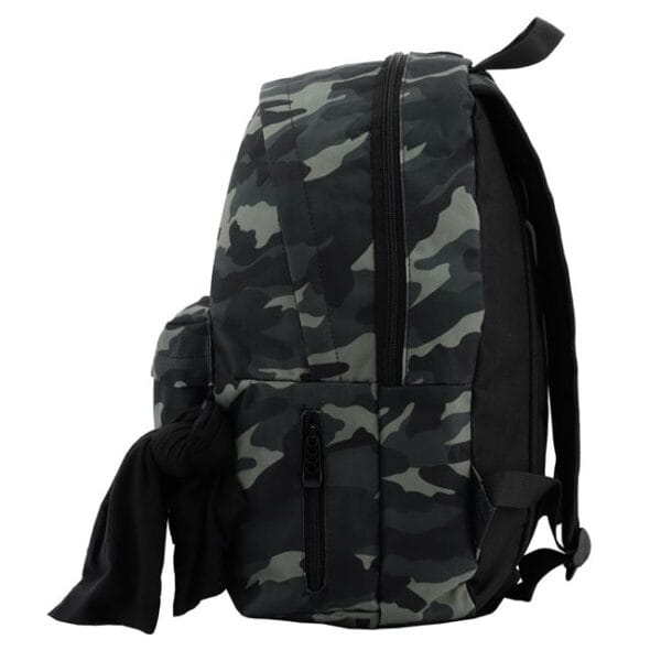 Ghiozdan Kaki Army, cu Bandana Neagra, My Way, 37x15.5x44cm, GNB-08, Unlimited Flow Shop 03