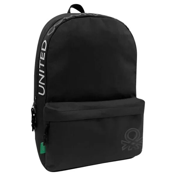 Ghiozdan Negru, Benetton, 30x14x44cm, GN-15