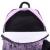 Ghiozdan Negru Lila, Degrade, My Way, cu Bandana Neagra, 36x15x43cm, GNLD-14 - imagine 4