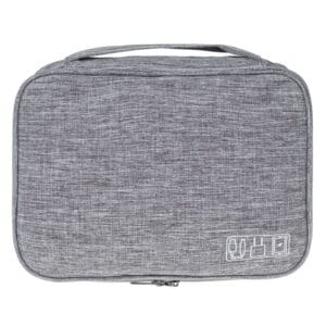 Husa Oraganizare Accesorii, 2 Nivele, Gri, 27x20x9cm, HOPE-03, Unlimited Flow Shop 01