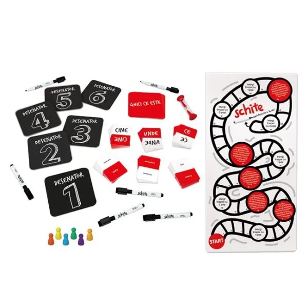 Joc de Societate, ”Schite” - AS, JS-13, Unlimited Flow Shop 02