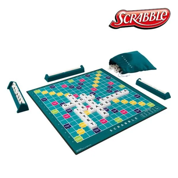 Joc de Societate, Scrabble, Original - Mattel, JS-17