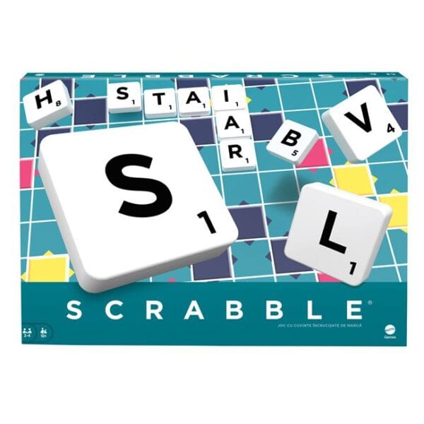 Joc de Societate, Scrabble, Original - Mattel, JS-17, Unlimited Flow Shop 02