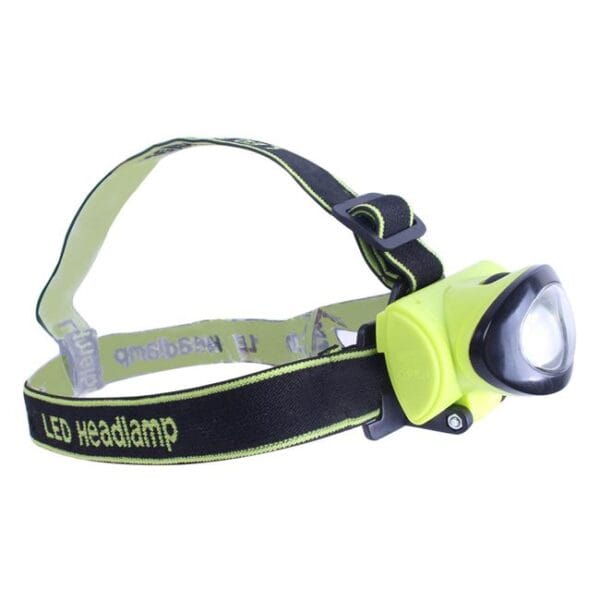 Lanterna Frontala, LED, Verde Lime- Negru, 7x4x5 cm, LF-L-VLN-01, 03