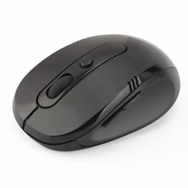 Mouse Wireless, Design Ergonomic, 1600 dpi, 3V, Raza operare 10m, Negru, MWN-01, Unlimited Flow Shop 01