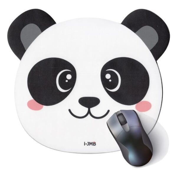 Mousepad Panda, Antiderapant, Rezistent la praf, 20.5x23 cm, MP-02, Unlimited Flow Shop 01