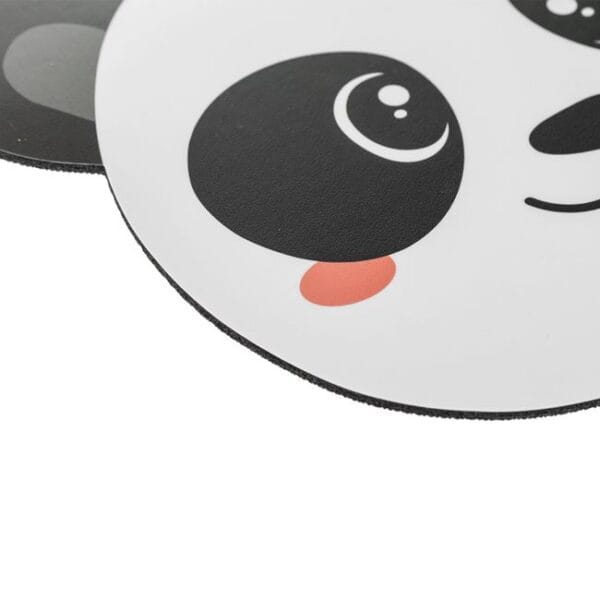 Mousepad Panda, Antiderapant, Rezistent la praf, 20.5x23 cm, MP-02, Unlimited Flow Shop 03