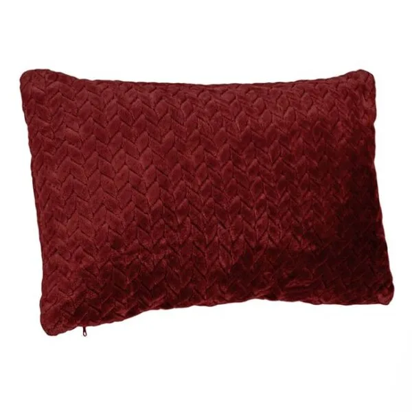 Perna Decorativa, Bordo, cu Model, 55x37cm, PDB-07
