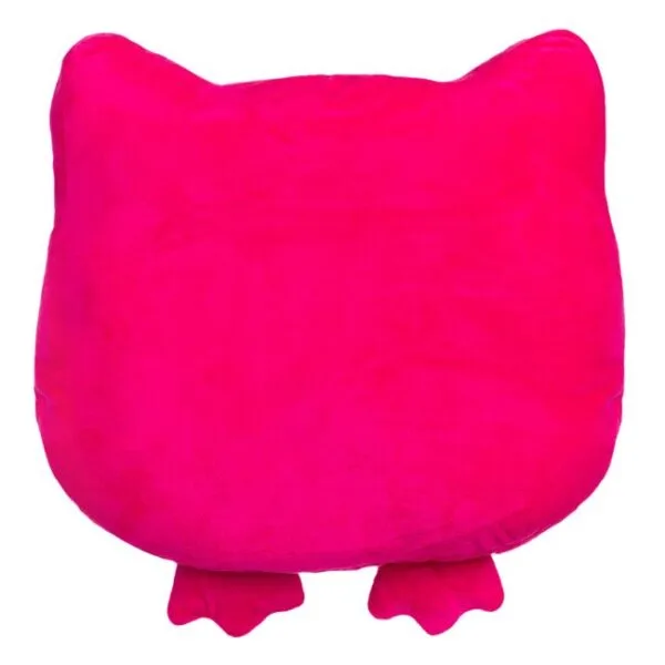 Perna Decorativa Bufnita, Fucsia, 32x30cm, PDB-03 - imagine 3