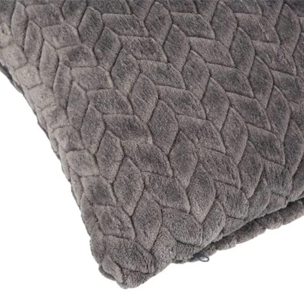Perna Decorativa, Gri, cu Model, 55x37cm, PDG-06 - imagine 3