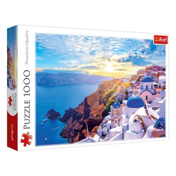 Puzzle Caldera, Santorini, 1000 piese - Trefl, PCS-06, Unlimited Flow Shop 01