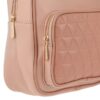 Rucsac Mini, Bej Roz, Model Triunghiuri, 22x10x26cm, RM-17 - imagine 3