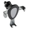 Suport auto universal pentru telefon mobil, Inchidere Automata, Montare grila de ventilatie, 8.5x5x14cm, Negru Gri, SAUTM-02, 02