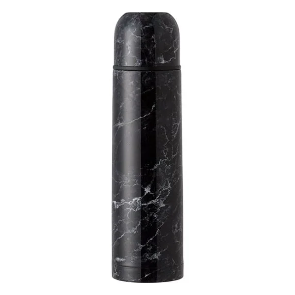 Termos, Otel Inoxidabil, Negru Marbel, 500ml, T-OI-NM-03