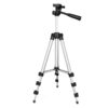 Trepied, pentru Telefon Mobil/ Camera Foto, Aluminiu, cu clip, Rotire la 360º Orizontala, Rotire 90º Verticala, TTMCF-03